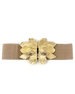 Feversave Cinturón Flor beige