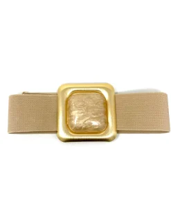 Feversave Cinturón Nácar beige
