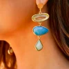 Feversave Pendientes Aqua