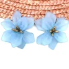 Feversave Pendientes Flor Azul