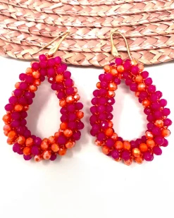 Feversave Pendientes Mar Rosa