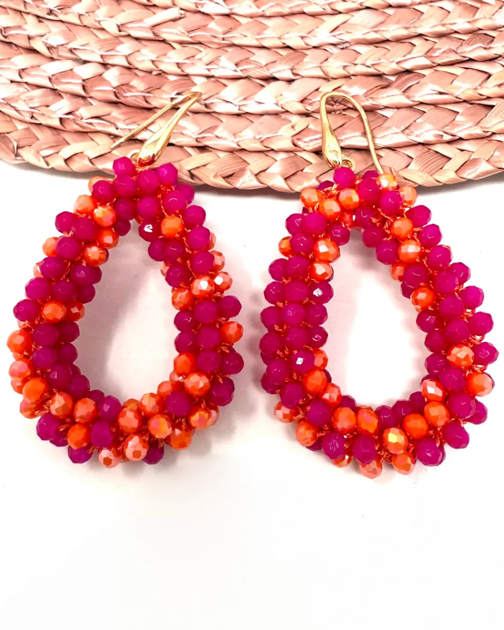 Feversave Pendientes Mar Rosa