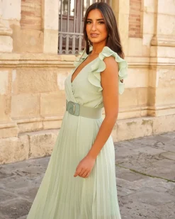 Feversave Vestido Adara Verde