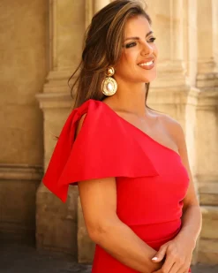 Feversave Vestido Alhambra Rojo