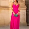 Feversave Vestido Ana Fucsia