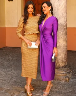 Feversave Vestido Aria Morado
