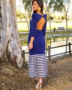 Feversave Vestido Armonía Azul