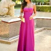 Feversave Vestido Begoña Fucsia