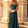 Feversave Vestido Begoña Verde Oscuro