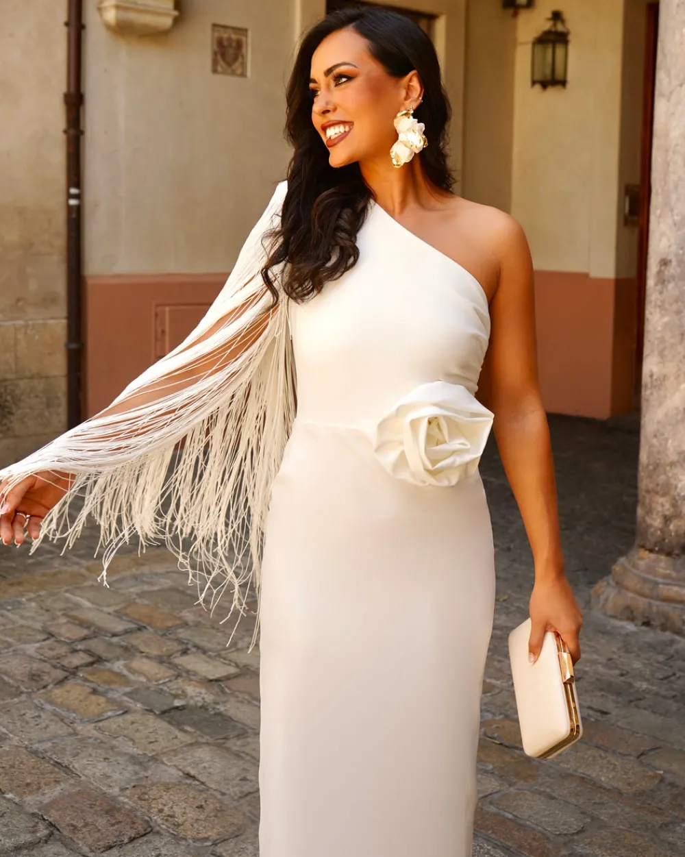 Feversave Vestido Cartuja Blanco