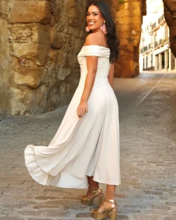 Feversave Vestido Casmir Beige