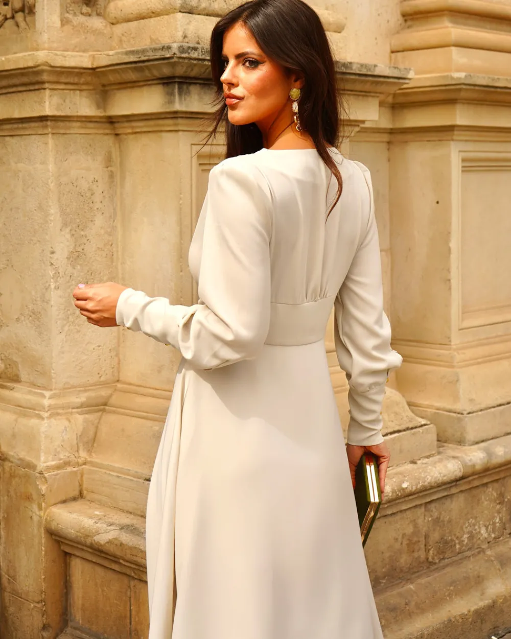 Feversave Vestido Galatea Beige