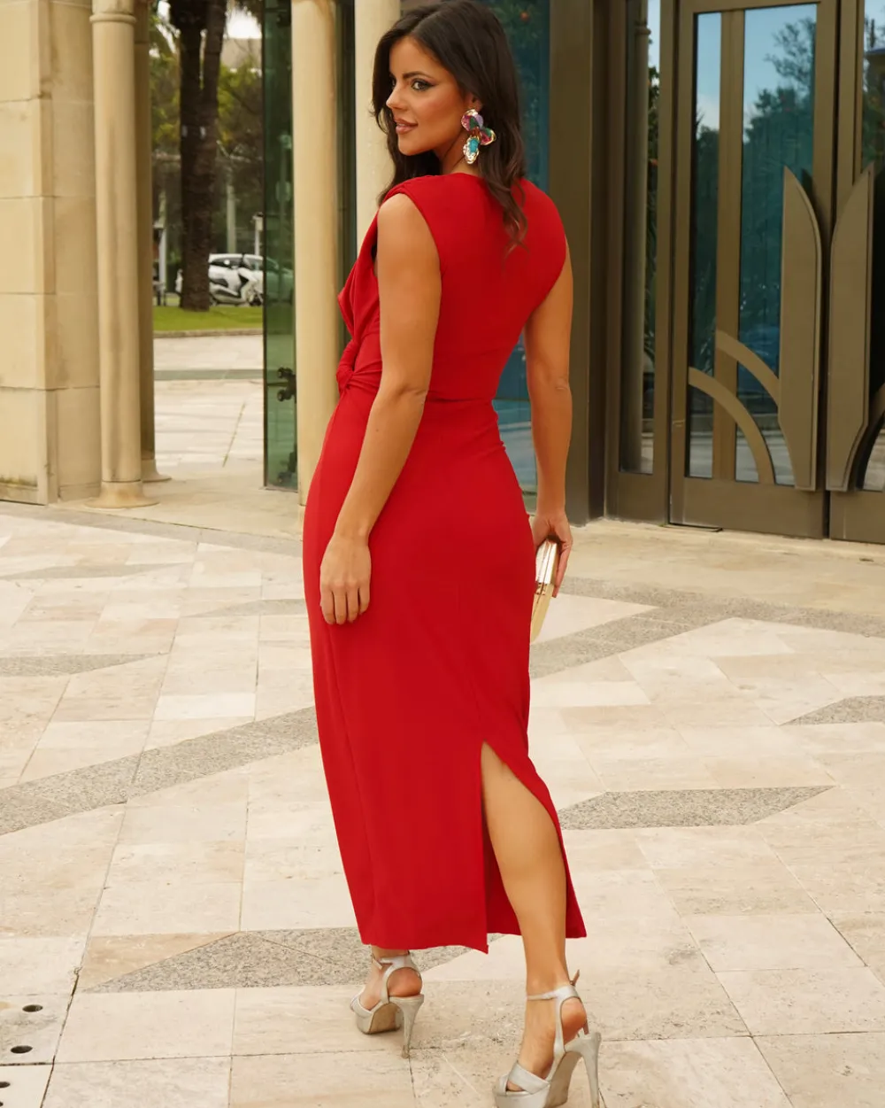 Feversave Vestido Irene Rojo