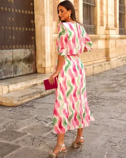 Feversave Vestido Jana Fucsia