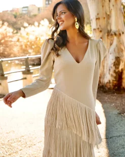 Feversave Vestido Margaret Beige