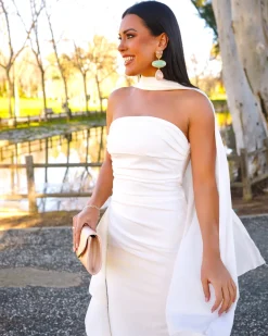 Feversave Vestido Margot Blanco
