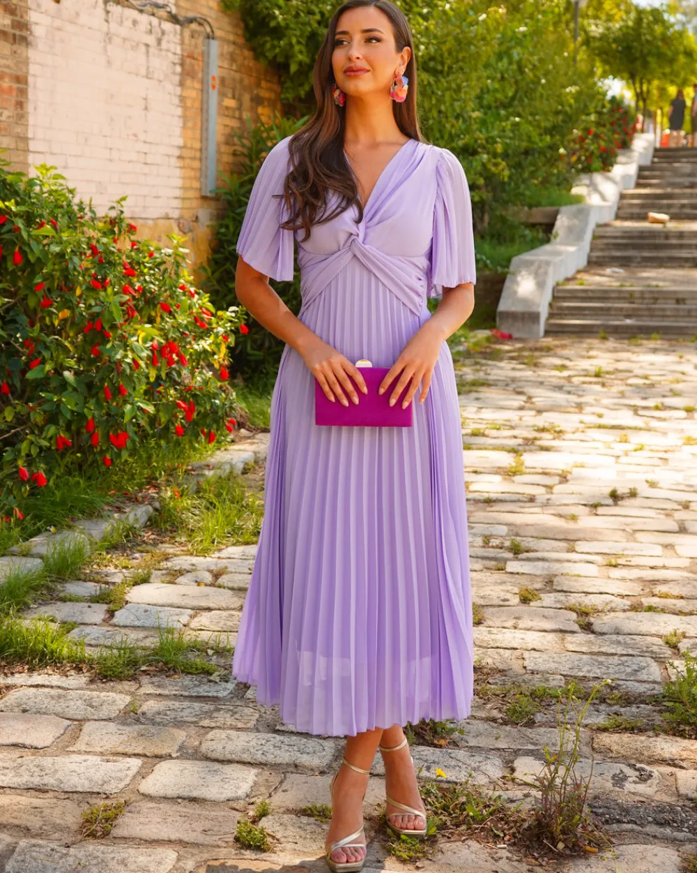 Feversave Vestido Mariola Malva