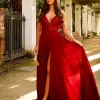Feversave Vestido Valentina Rojizo